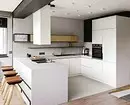 Pilih siling drywall untuk dapur: pilihan reka bentuk dengan foto dan tip berguna 9787_4