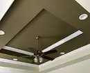 Zgjidhni një tavan të drywall për kuzhinë: opsionet e projektimit me foto dhe këshilla të dobishme 9787_50