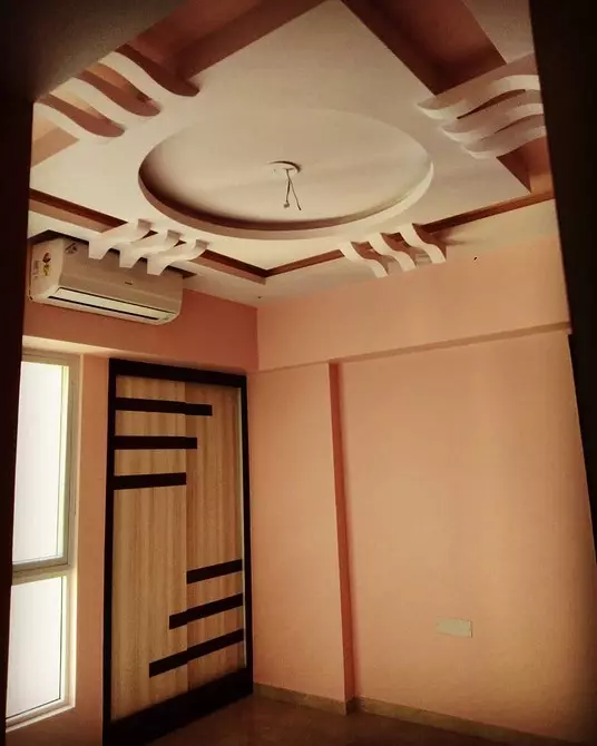 Sarudza ceiling yeiyo yakaoma iyo kicheni: Dhizaini sarudzo nemifananidzo uye matipi anobatsira 9787_69