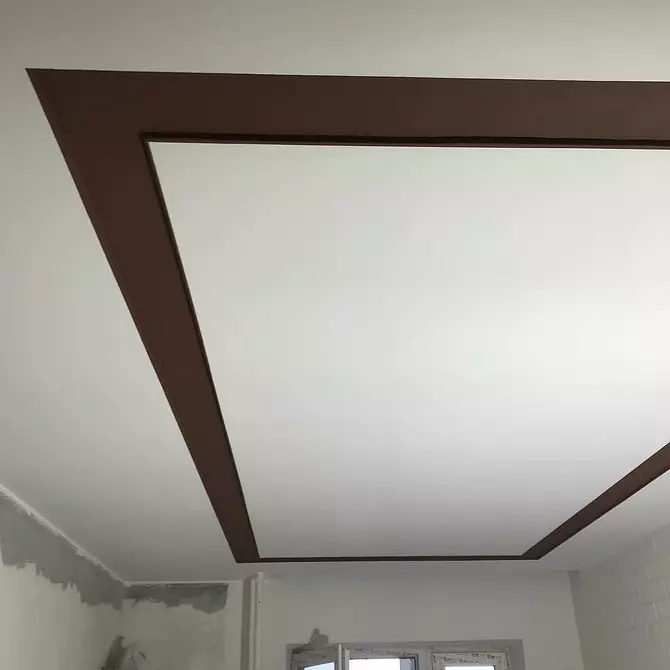 არჩევა ჭერი drywall for სამზარეულო: დიზაინი პარამეტრები ფოტოები და სასარგებლო რჩევები 9787_90