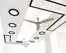 Pilih langit-langit drywall untuk dapur: Pilihan desain dengan foto dan tips berguna 9787_91