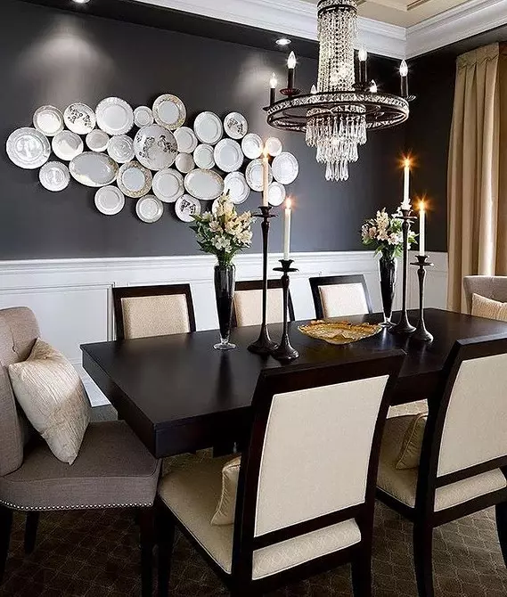 5 best ways to decorate the wall with decorative plates 9803_9