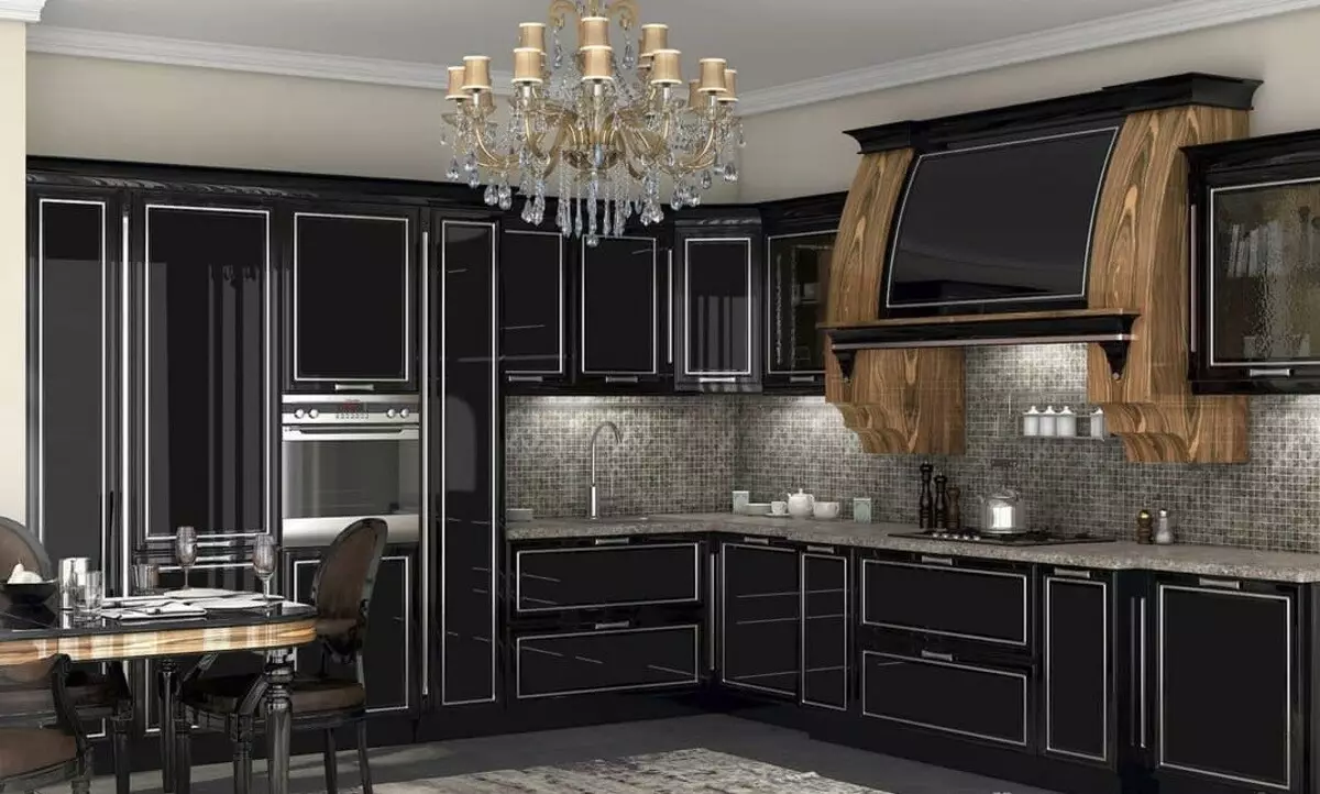 新古典风格厨房：70个设计选项，有照片和设计提示 9805_111