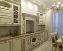 Neoklasik tarzı mutfak: 70 tasarım seçeneği ile fotoğraf ve ipuçları 9805_12