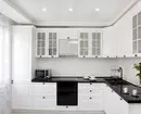 NeoClassic Style Kitchen: 70 vebijarkên sêwiranê bi wêne û serişteyên li ser sêwiranê 9805_122