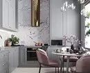 Neoklassiskā stila virtuve: 70 dizaina iespējas ar fotogrāfijām un padomiem par dizainu 9805_126