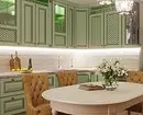 NeoClassic Style Kitchen: 70 vebijarkên sêwiranê bi wêne û serişteyên li ser sêwiranê 9805_13