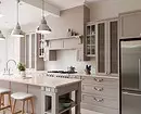 Neoklassiskā stila virtuve: 70 dizaina iespējas ar fotogrāfijām un padomiem par dizainu 9805_43