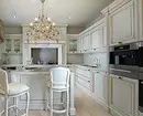 Neoklassiskā stila virtuve: 70 dizaina iespējas ar fotogrāfijām un padomiem par dizainu 9805_86