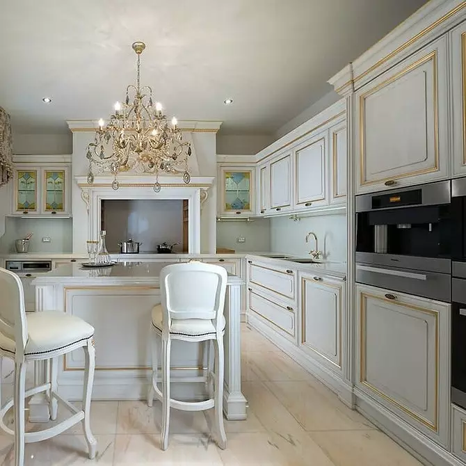 新古典风格厨房：70个设计选项，有照片和设计提示 9805_91