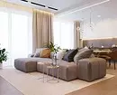 Deseño de sala de estar en 2019: Tendencias principais e antitrands 9807_125