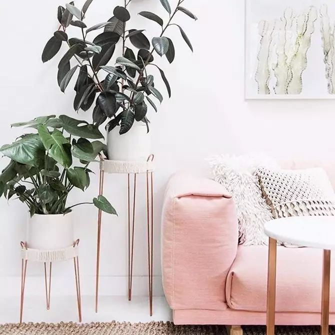 Living Room Design sa 2019: Pangunahing Trends at Antitrands 9807_65