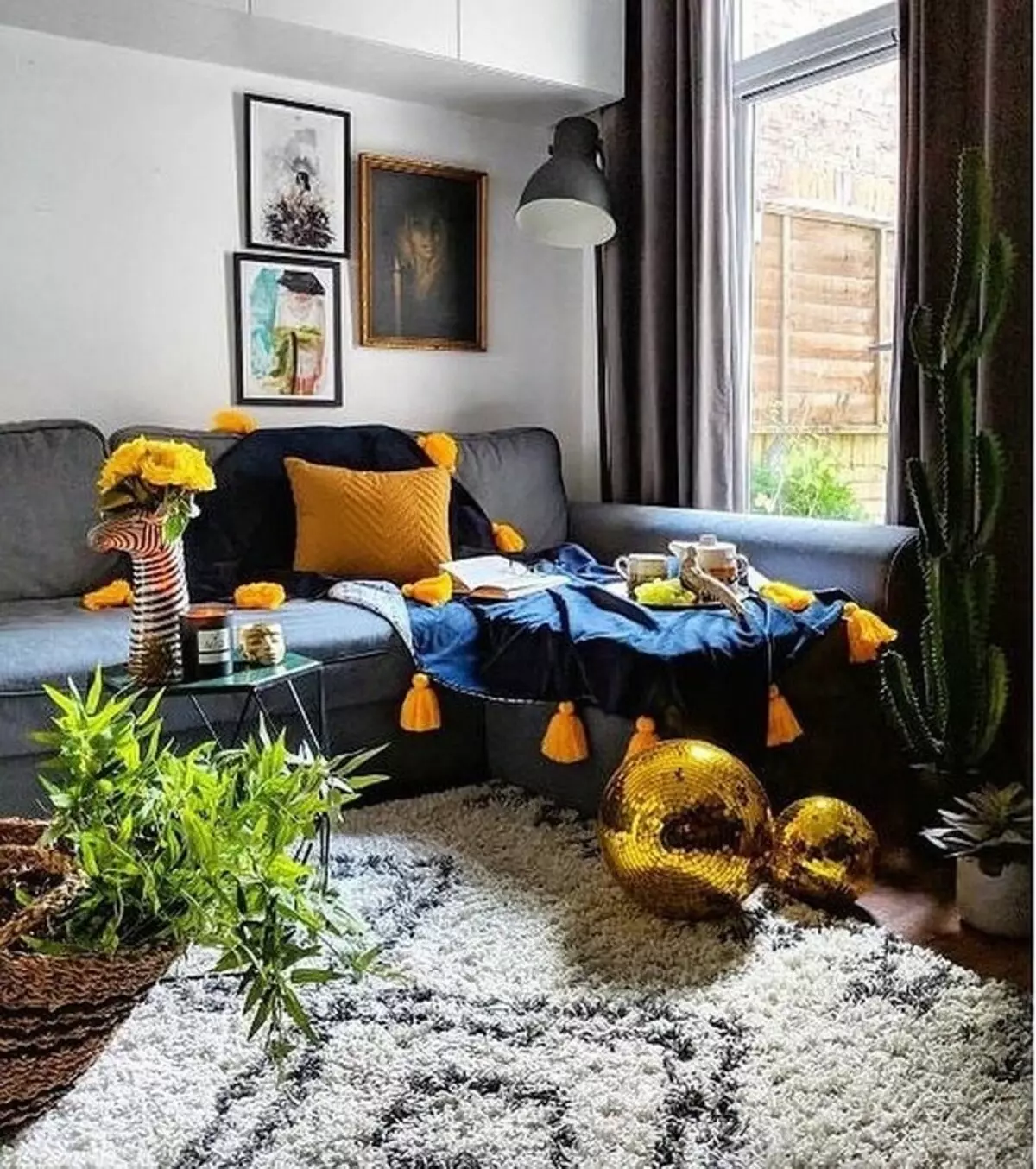 Living Room Design sa 2019: Pangunahing Trends at Antitrands 9807_76