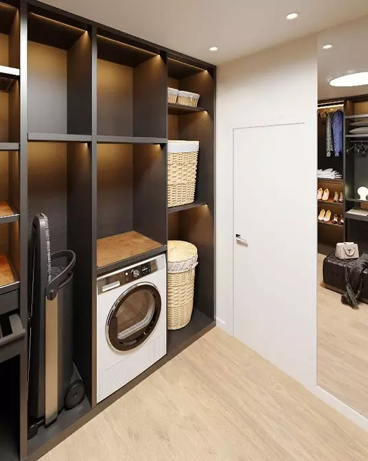 कपड़े धोने की मशीन को समायोजित करने के लिए 5 स्थान (बाथरूम को छोड़कर) 9812_32