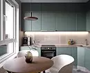 White and Gray: 25+ Prachtige keukens met gekleurde gevels 9815_36