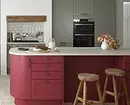 Down white and gray: 25+ Stunning kitchens with colored facades 9815_51