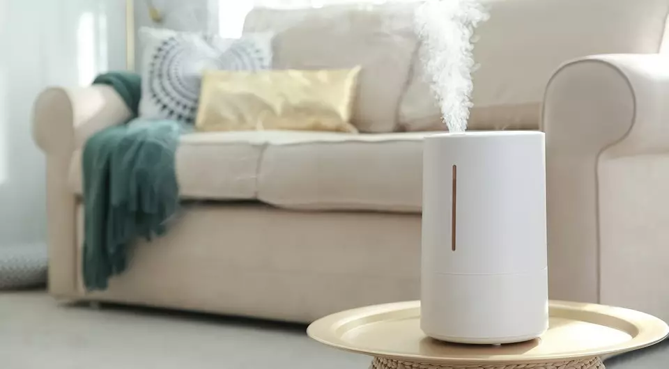 Ku të vendosni një humidifier ajri të jetë i rehatshëm dhe i bukur: 13 ide