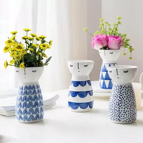 Керамикалық гүлді ваза