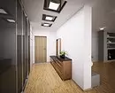 Zgjidhni tavanin e shtrirjes në korridor: Llojet dhe opsionet e dizajnit me foto 9838_5