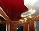 Zgjidhni tavanin e shtrirjes në korridor: Llojet dhe opsionet e dizajnit me foto 9838_61