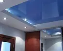 Zgjidhni tavanin e shtrirjes në korridor: Llojet dhe opsionet e dizajnit me foto 9838_62