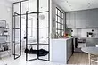 8 stylish interiors with a glass partition