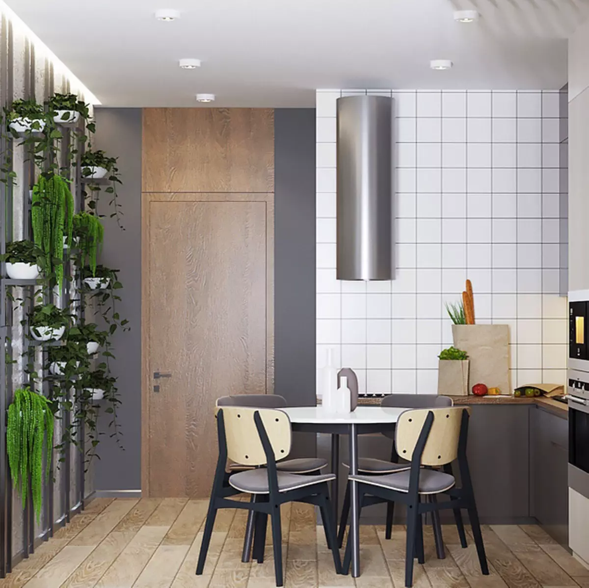 9 Opciones de diseño para Apartment-Studio 25 sq.m y fotos que se pueden inspirar 9843_67
