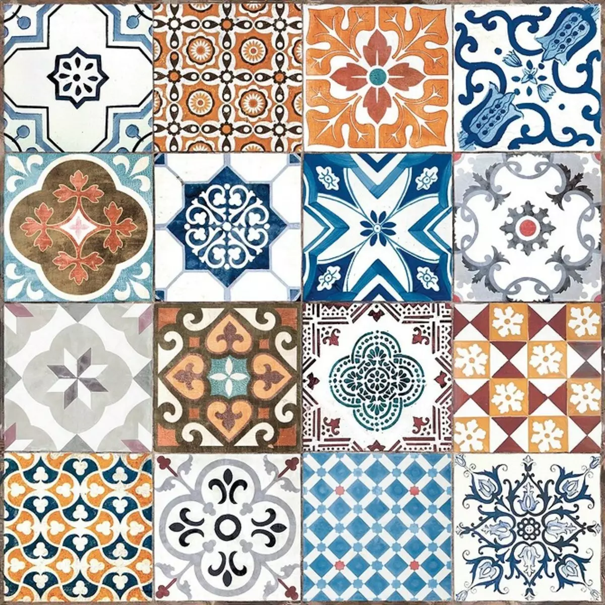 Laying Tiles dalam gaya Patchwork: Bagaimana dan di mana menerapkan penerimaan yang modis 9854_23