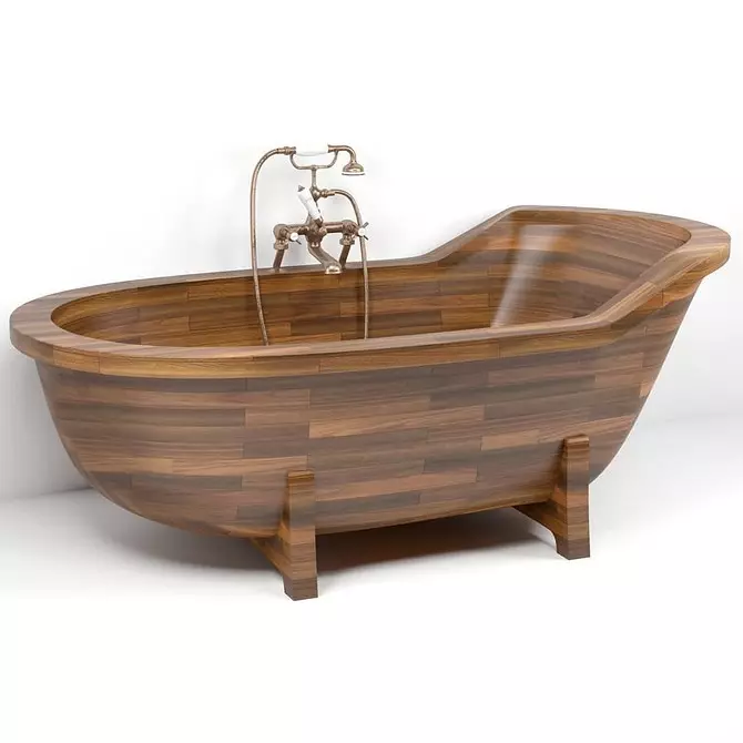 Drevené kúpele a umývadlá: 52 Štýlové príklady 9856_100