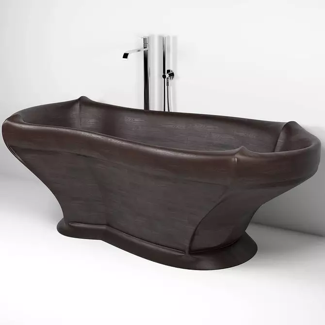 Drevené kúpele a umývadlá: 52 Štýlové príklady 9856_103