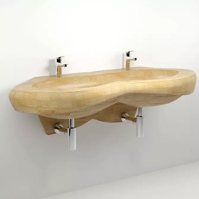 Drevené kúpele a umývadlá: 52 Štýlové príklady 9856_104