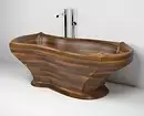 אמבטיות עץ וכיורים: 52 דוגמאות מסוגננות 9856_107