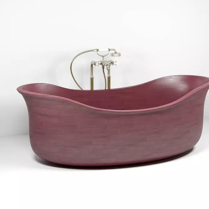 Wooden baths and sinks: 52 mga naka-istilong halimbawa 9856_96