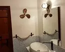 Bathroom ea Loft: Tataiso bakeng sa khetho ea lisebelisoa le lisebelisoa 9874_107