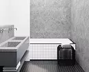 Bathroom ea Loft: Tataiso bakeng sa khetho ea lisebelisoa le lisebelisoa 9874_34
