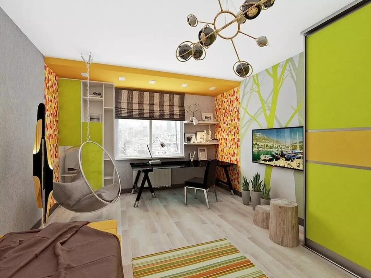 Ecodesign-Apartments mit Phytostin, künstlicher Wasserfall und natürlichen Materialien im Ziel 9877_15