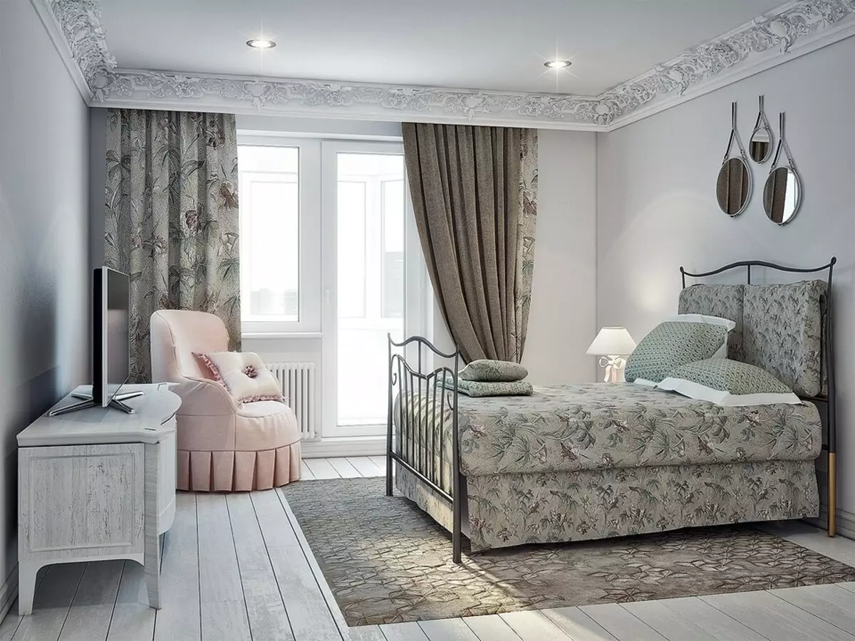 Snježni bijeli apartman za tri generacije uređena u duhu klasičnog romantizma 9886_8