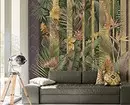 Mural mural a la sala d'estar Interior: 60+ belles solucions 9888_113