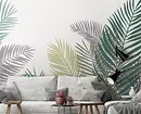 Mural mural a la sala d'estar Interior: 60+ belles solucions 9888_115