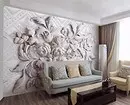 Vægmaleri i stuen interiør: 60 + smukke løsninger 9888_49