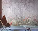 Zidni mural u dnevnoj sobi Interijer: 60+ lijepa rješenja 9888_58