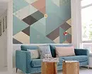 Veggmaleri i stuen Interiør: 60 + Vakre løsninger 9888_74