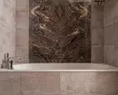 Kylpyhuone EcoStelissa marmoripaneeleilla ja valaisimilla ja peilit pisaroiden muodossa 9894_4