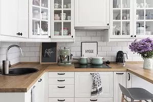چگونه می توان یک آشپزخانه را برای آشپزخانه انتخاب کرد، بر اساس کیفیت مواد؟ 9896_1