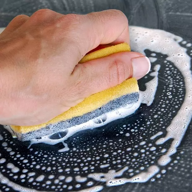 Cleaning plate