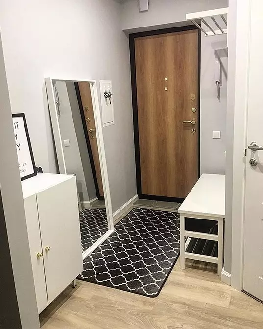 Dizajn malog hodnika u Hruščev: Tajne kompetentnog dizajna 9913_22