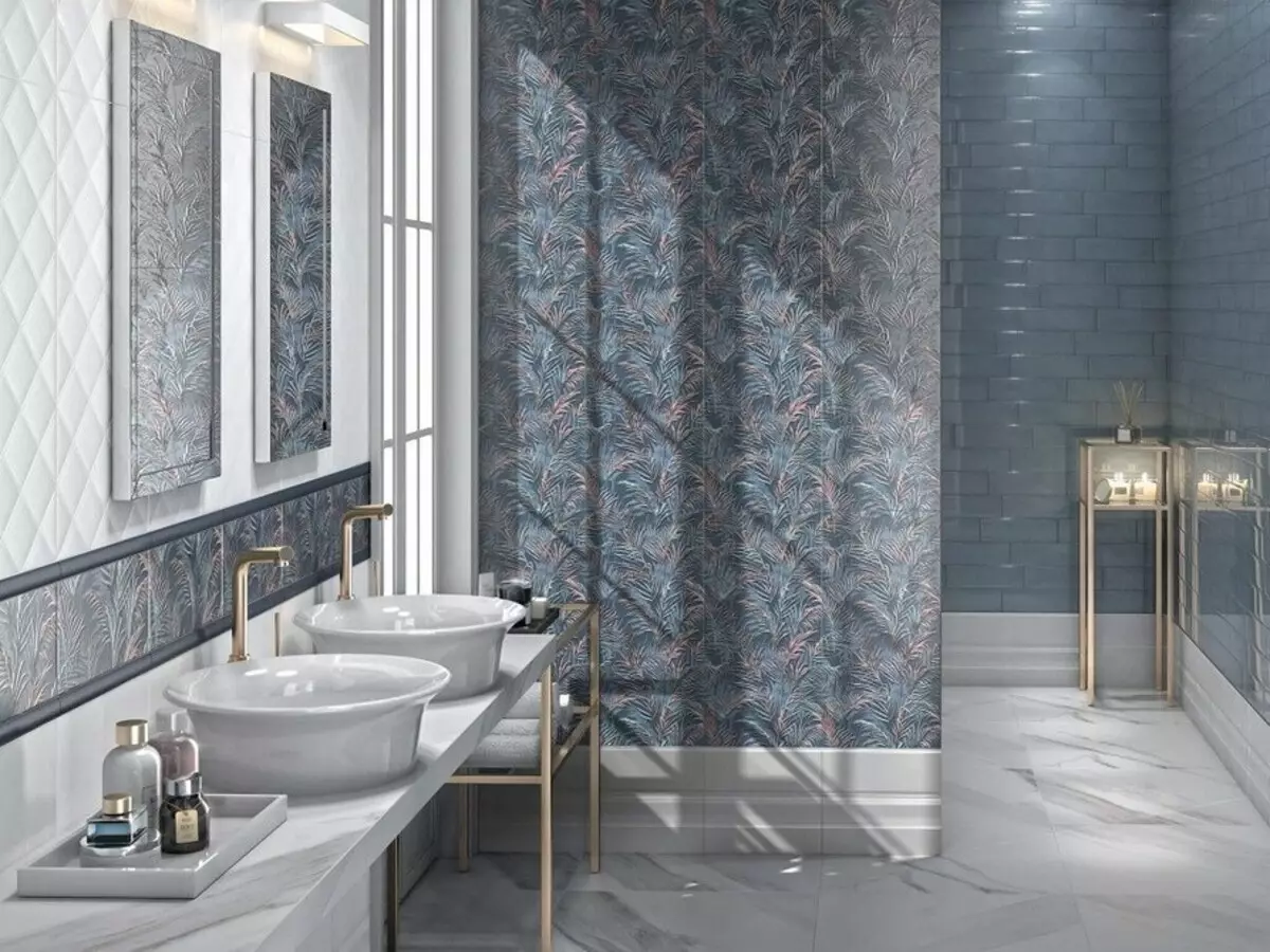 So wählen Sie ein Badezimmer-Fliese: Vergleichen Sie Größen, Farbe und Design 9919_12