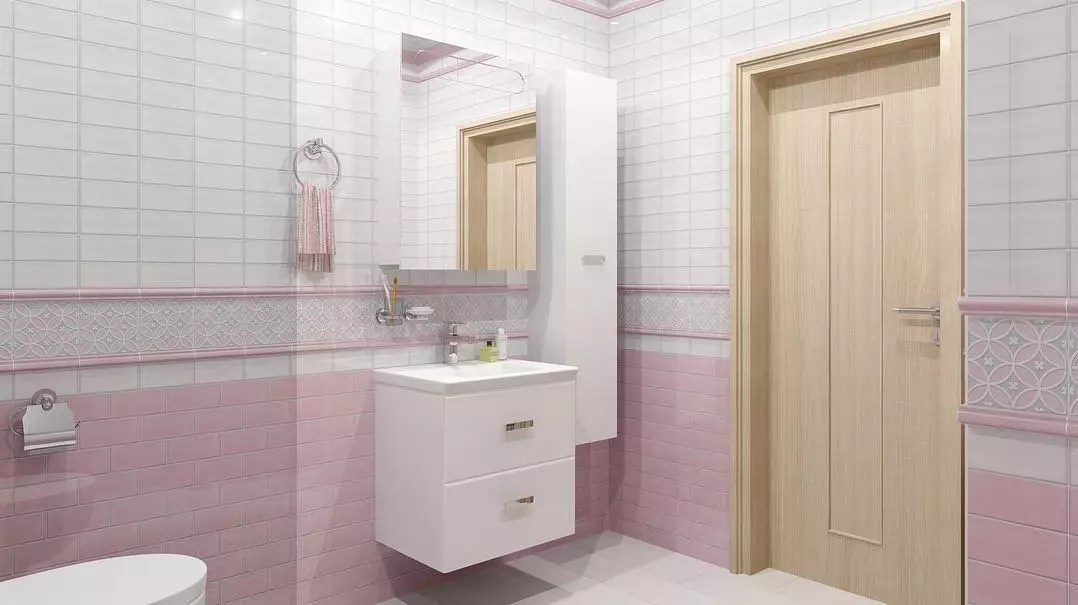 Како одабрати плочицу у купатилу: упоредите величине, боју и дизајн 9919_20