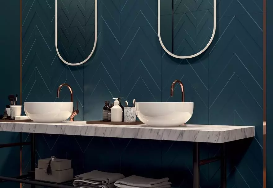 Come scegliere una piastrella da bagno: confronta le taglie, il colore e il design 9919_21