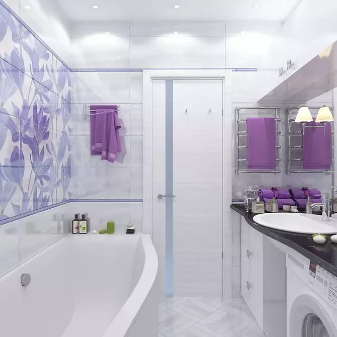 Kā izvēlēties vannas istabas flīzes: salīdziniet izmērus, krāsu un dizainu 9919_32